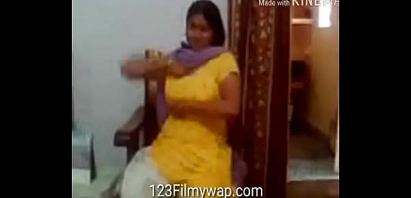  Indian School Teacher Showing Boobs To school student